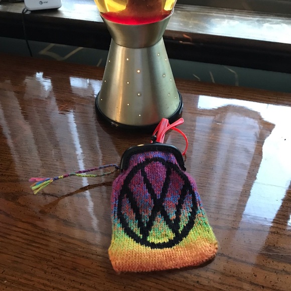 Handmade Knit NOT Officially Licensed Car Emblem Snap Coin Purse Wallet Fan Art - Picture 8 of 10